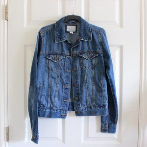 Forever 21 Lightly Distressed Denim Jacket